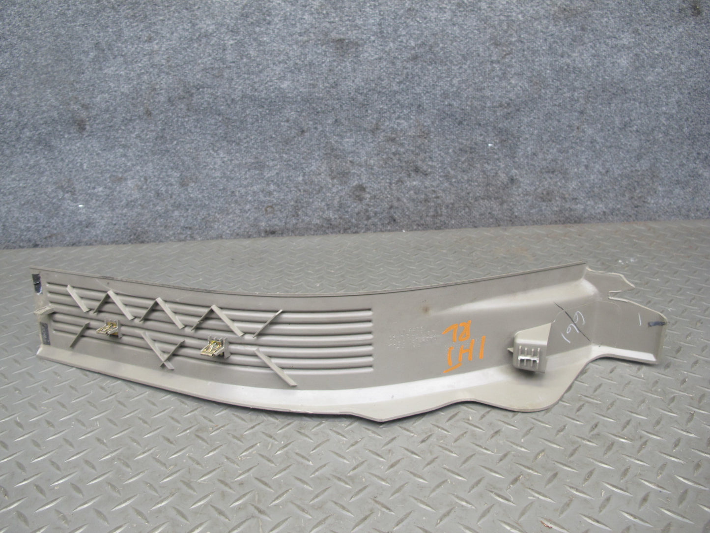 2003-2009 Hummer H2 Rear Right & Left Side Door Scuff Sill Plate Trim Panel Set