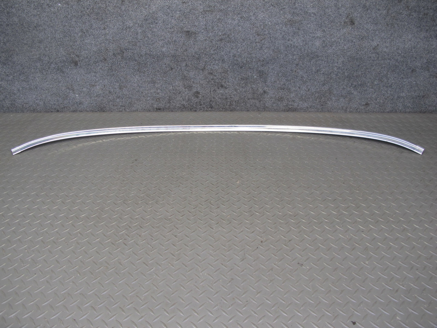 77-85 Mercedes W123 Sedan Rear Window Chrome Trim Molding Set