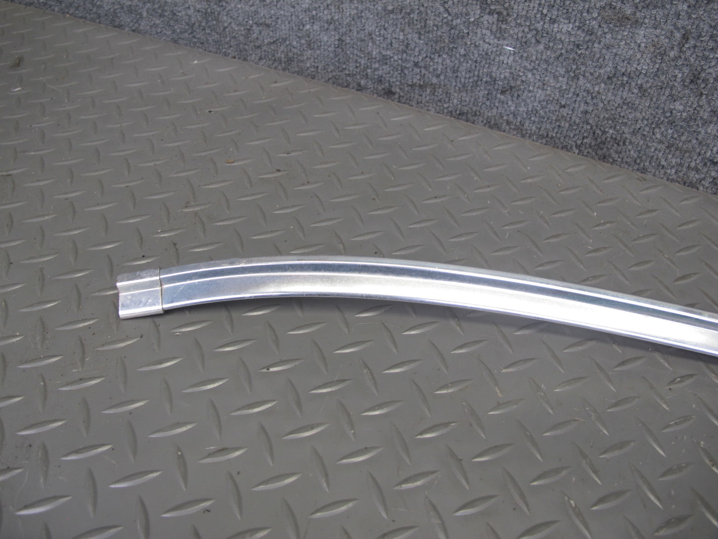77-85 Mercedes W123 Sedan Rear Window Chrome Trim Molding Set