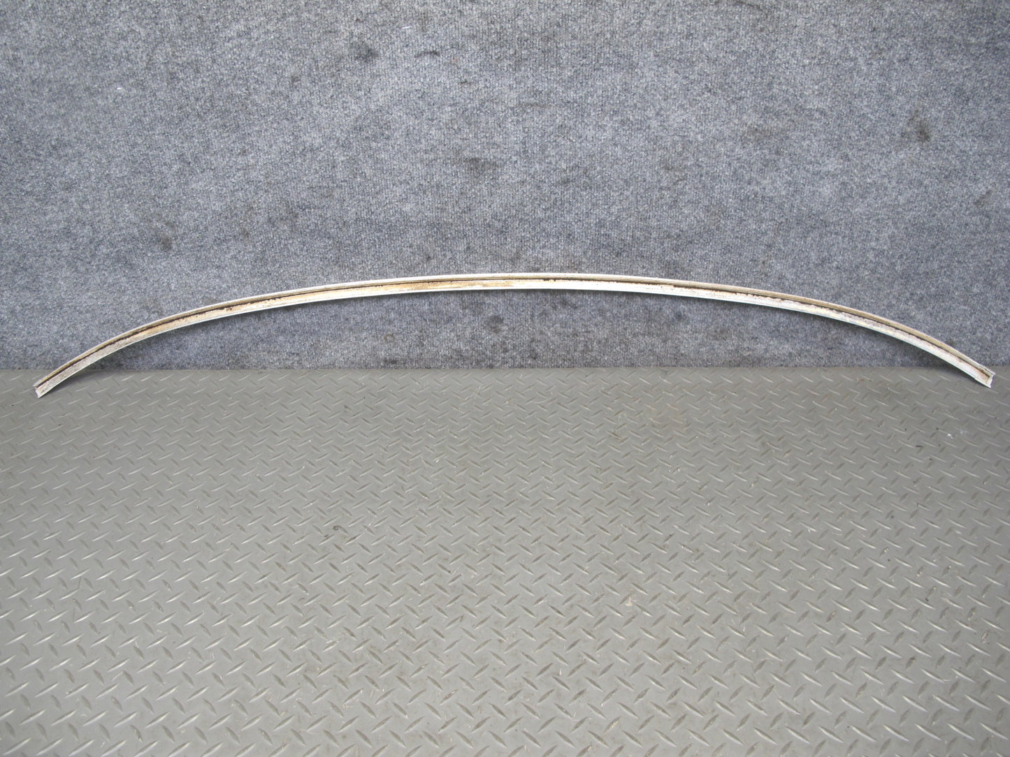 77-85 Mercedes W123 Sedan Rear Window Chrome Trim Molding Set