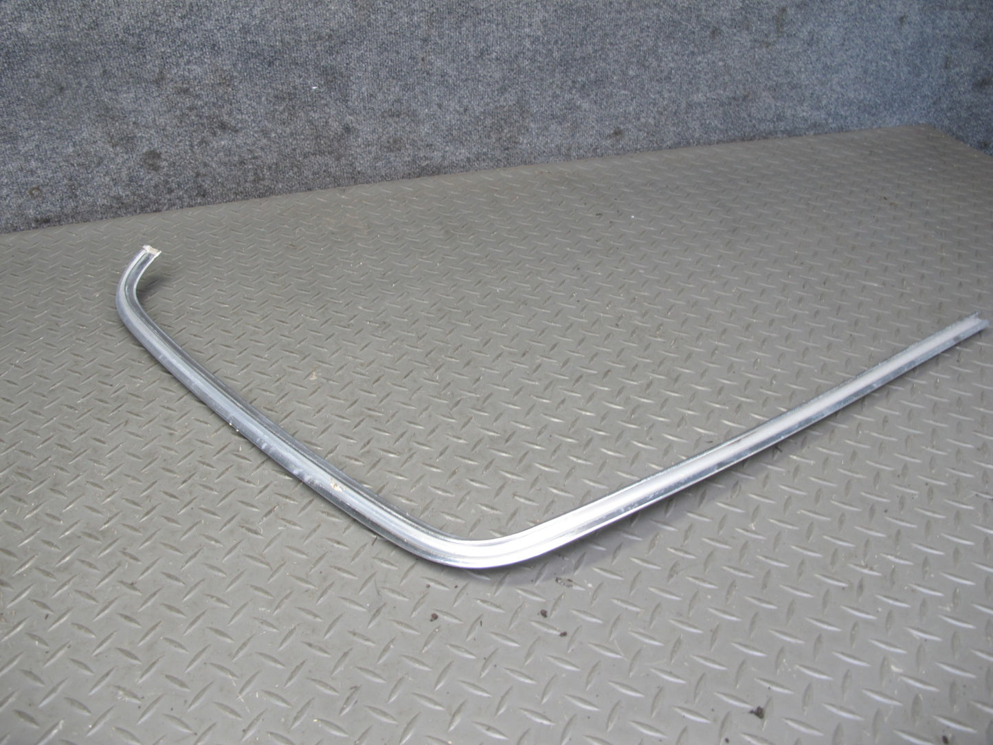 77-85 Mercedes W123 Sedan Rear Window Chrome Trim Molding Set