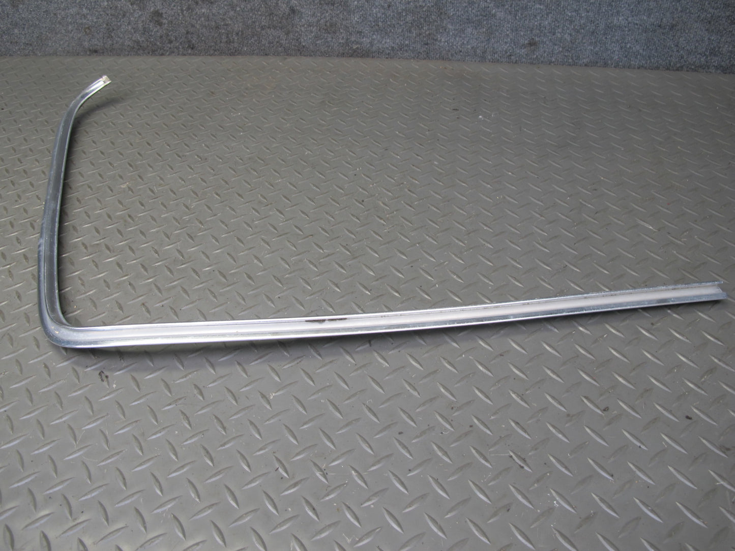 77-85 Mercedes W123 Sedan Rear Window Chrome Trim Molding Set