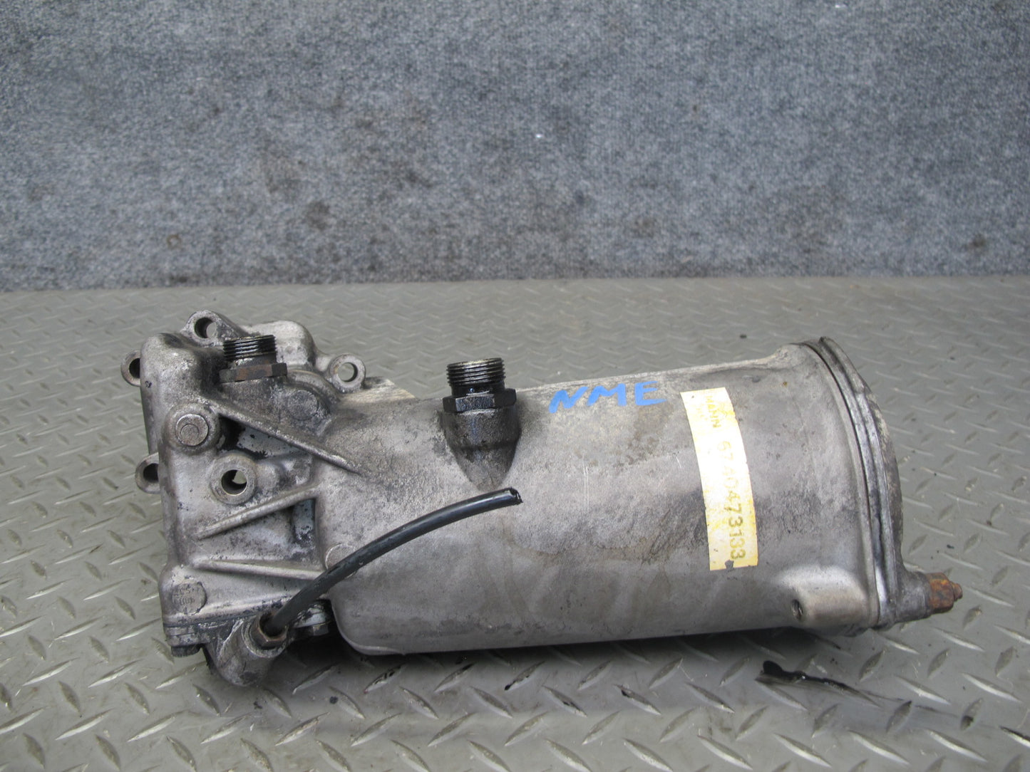 81-85 Mercedes W123 300D Turbo Diesel Engine Oil Filter Housing OEM