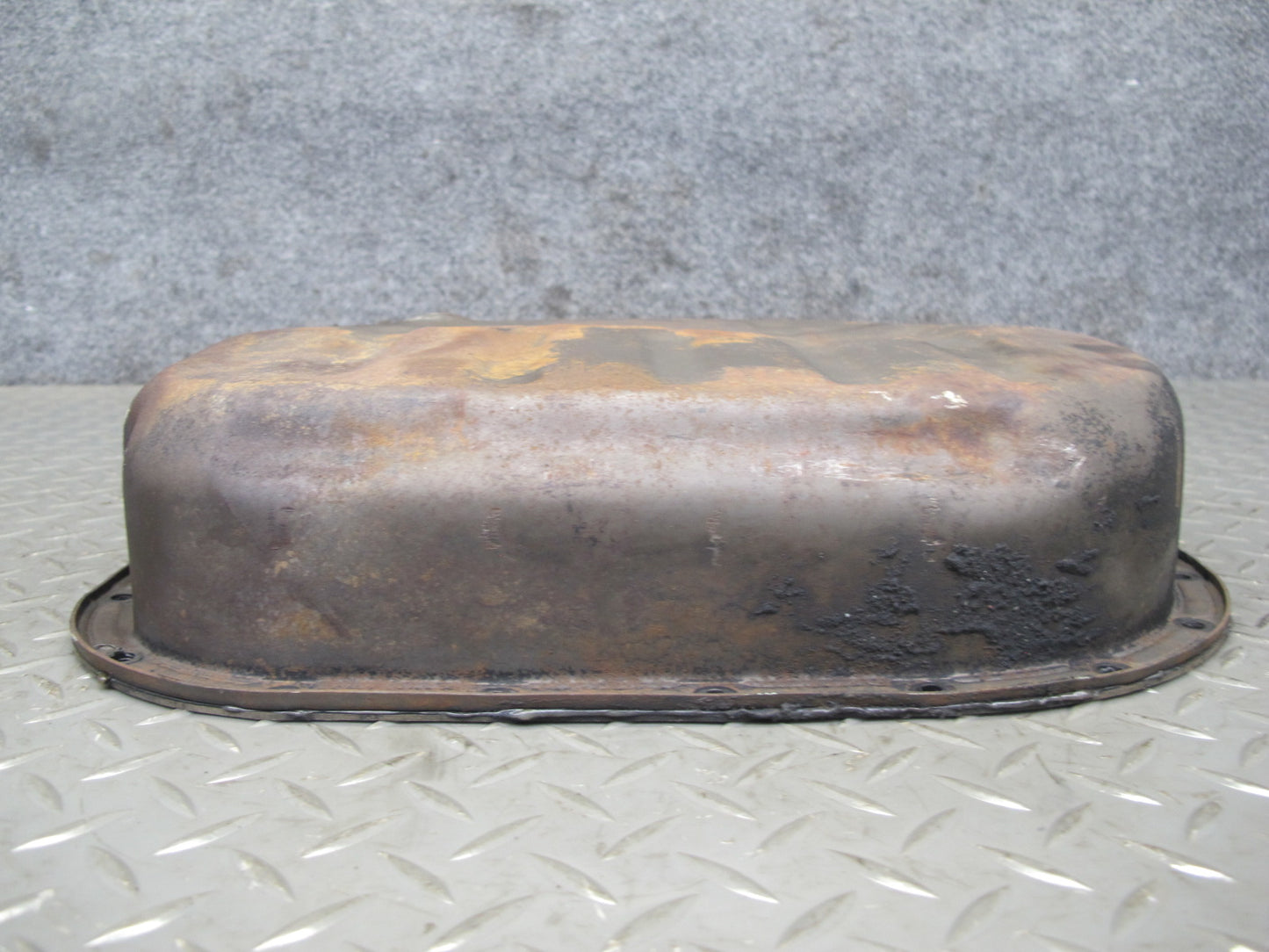 81-85 Mercedes W123 300D OM617 Diesel Engine Lower Oil Pan OEM