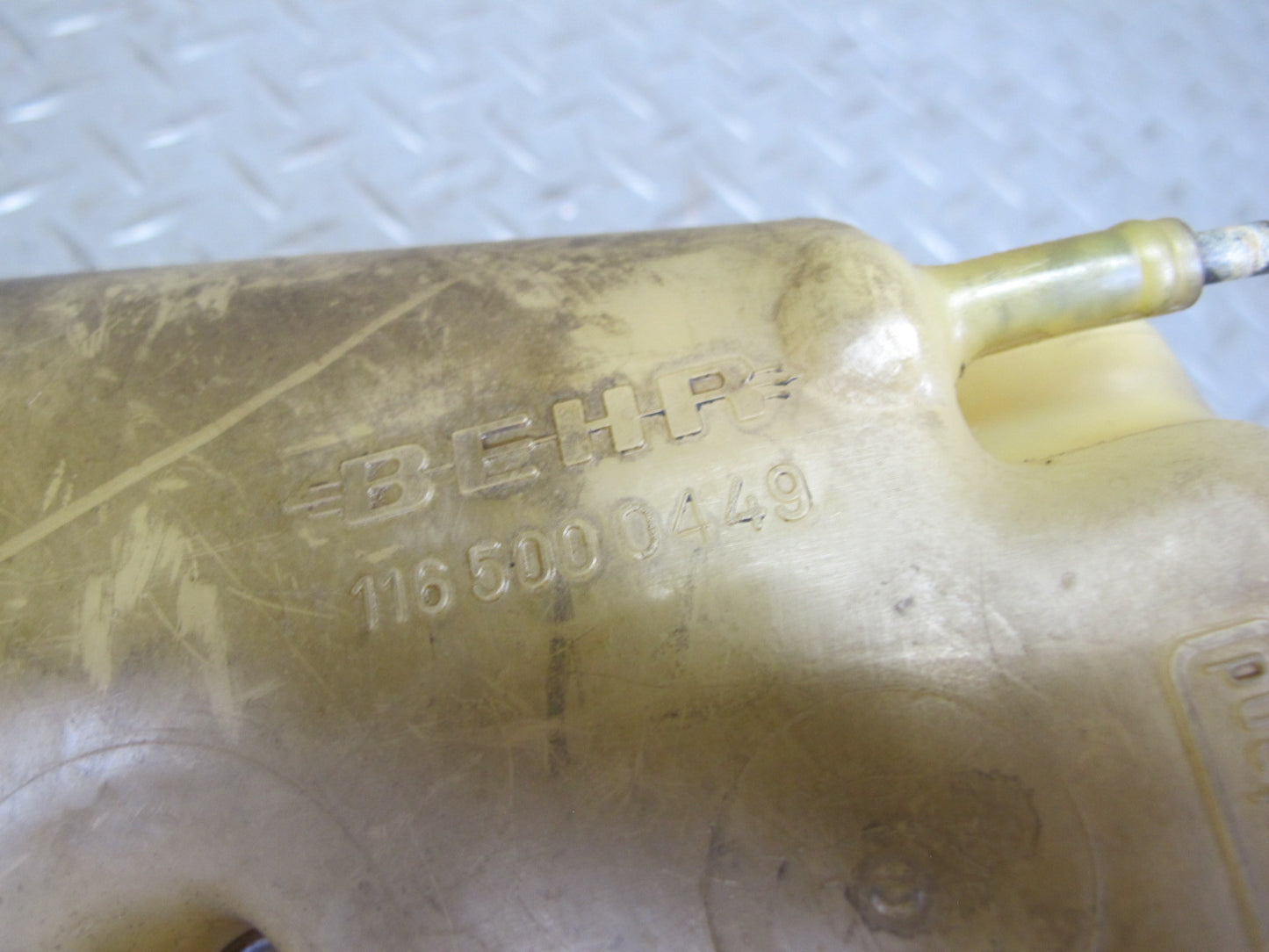 81-85 Mercedes W123 Engine Coolant Expansion Overflow Reservoir Tank