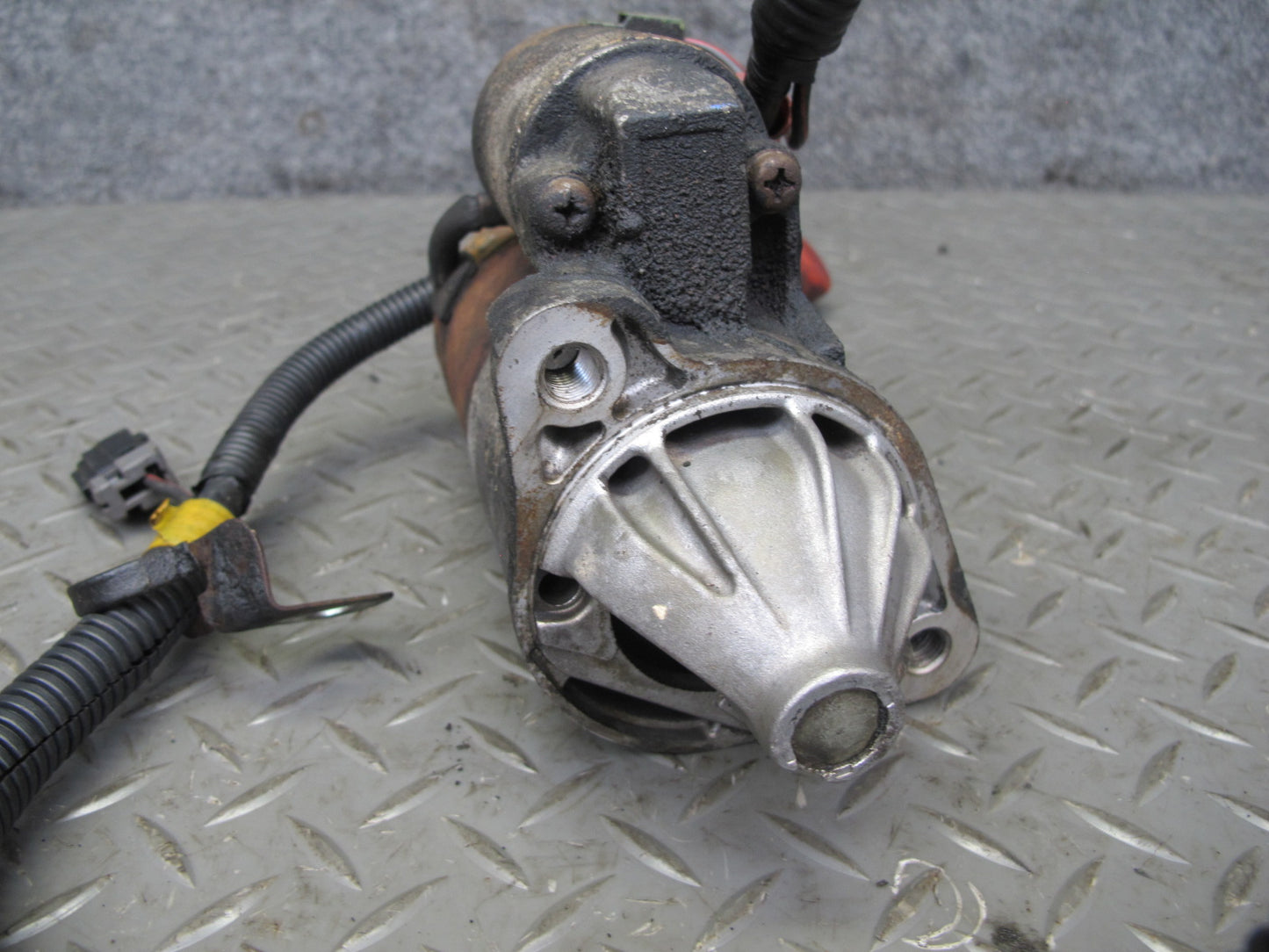 91-93 Dodge Stealth 3000GT 3.0L 6G72 NON Turbo Engine Starter Motor w Wiring OEM
