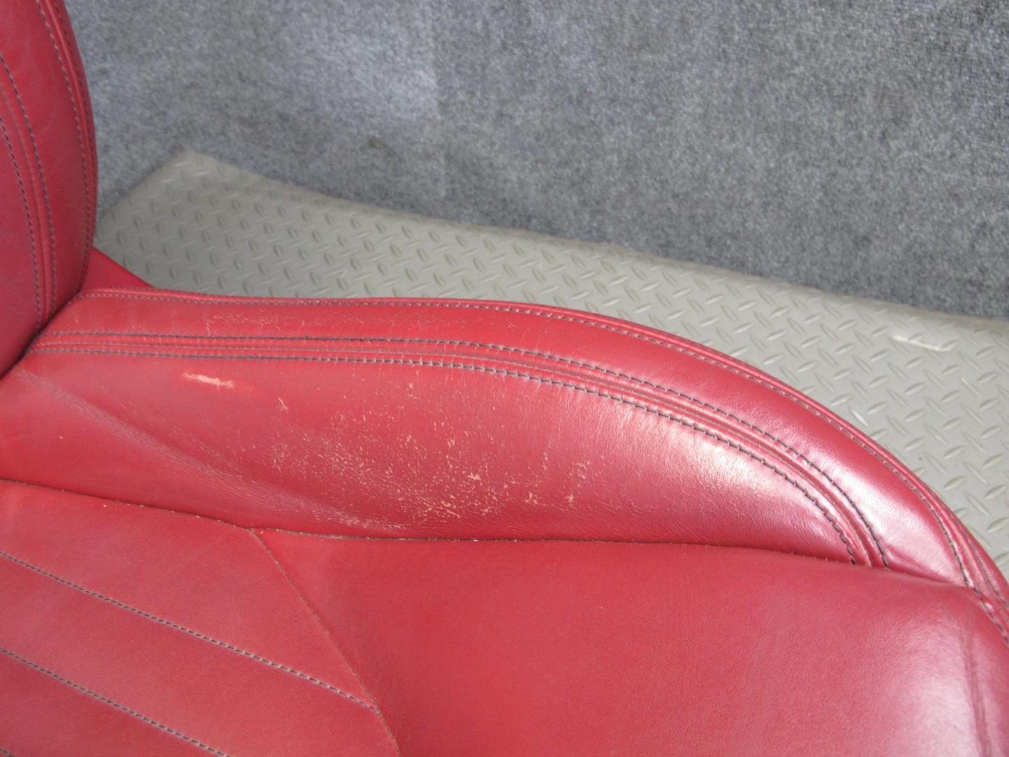 2017-2020 Maserati Levante M161 Front & Rear Left & Right Leather Seat Set RED