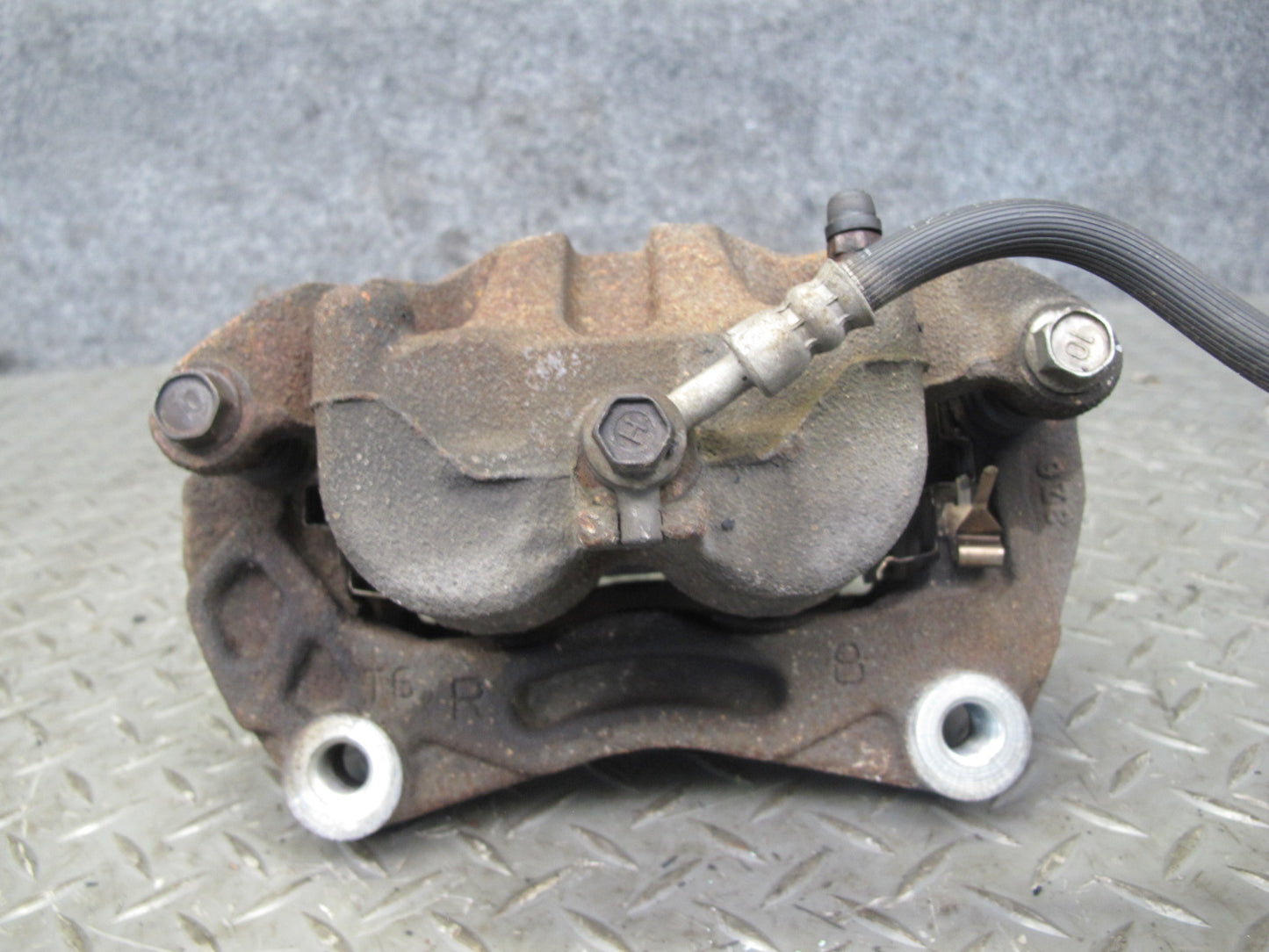 10-14 Nissan 370Z Z34 Convertible Set of 2 Front Left & Right Brake Caliper OEM