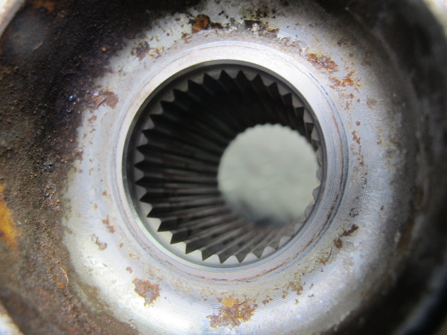 13-14 Nissan 370Z Z34 Rear Right Spindle Knuckle Wheel Hub Bearing 89K Miles OEM