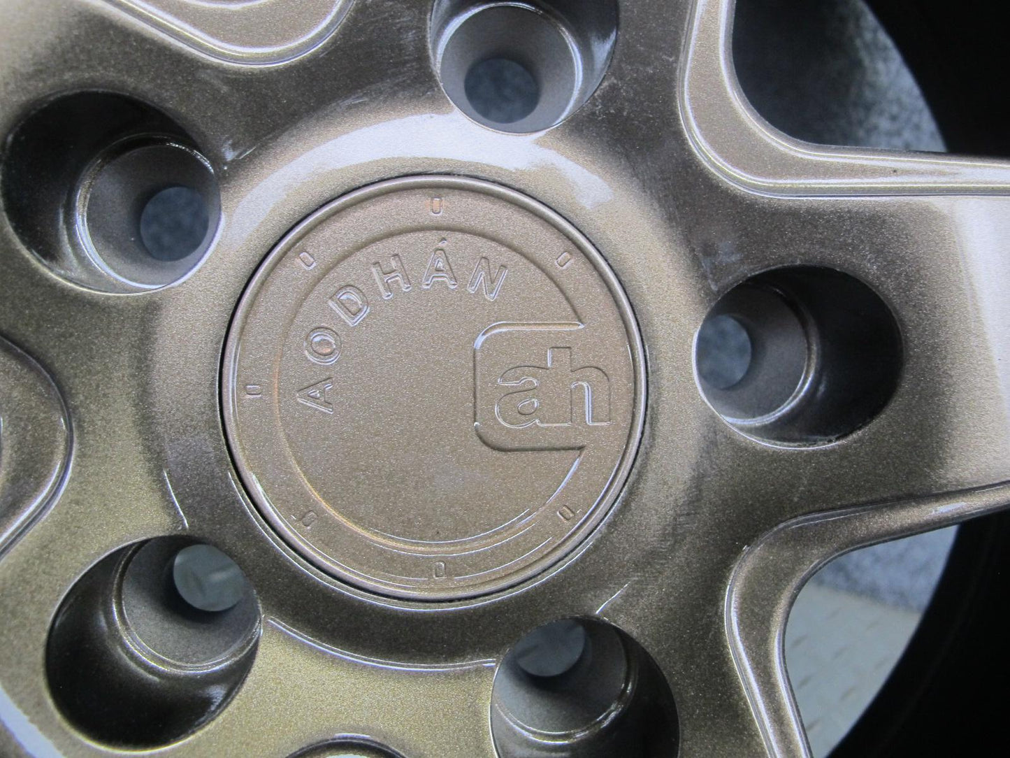 Aodhan DS05 Bronze Machined R18" Alloy Wheel Rim 18x8.5J ET34 5x114.3 w Cap OEM