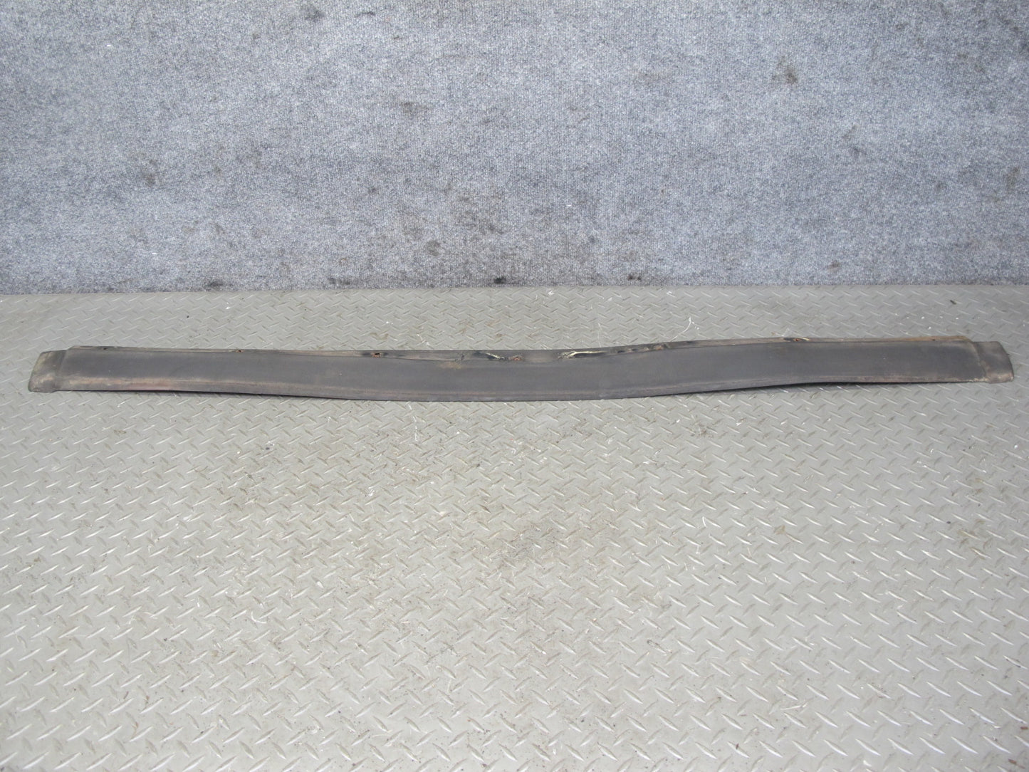 77-85 Mercedes W123 Sedan Set of 3 Rear Bumper Rubber Trim Cover OEM