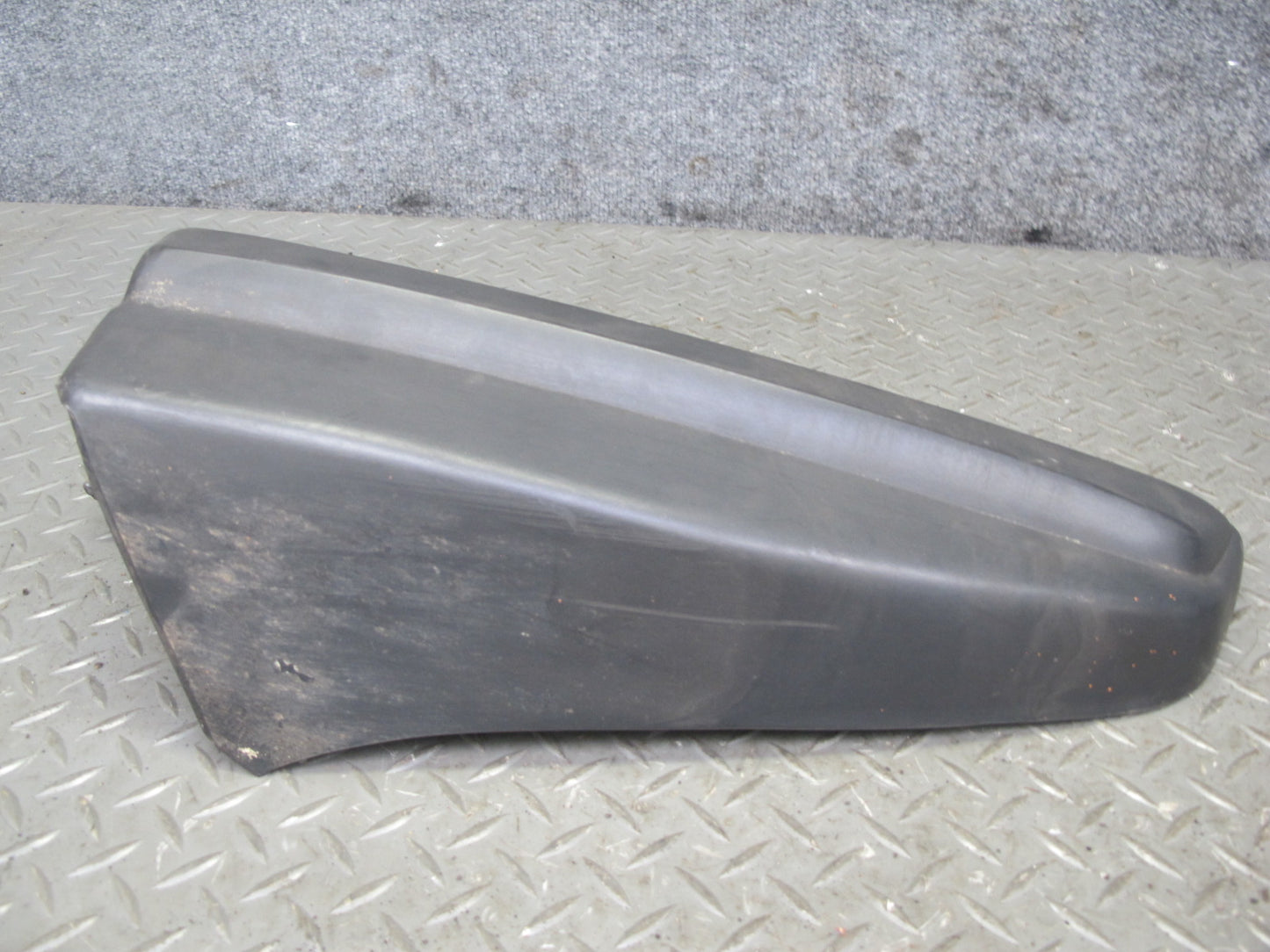 77-85 Mercedes W123 Sedan Set of 3 Rear Bumper Rubber Trim Cover OEM