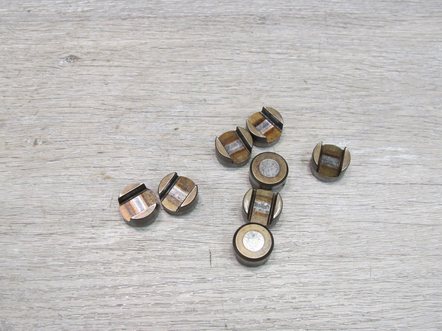 86-91 Mercedes 560SEC 560SEL M117 Rocker Arm & Valve Adjust Shim Set Left OEM