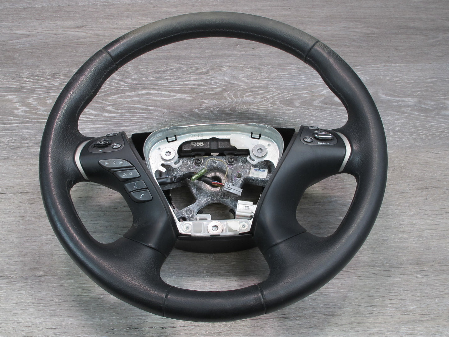 2014 Infiniti QX60 Leather Steering w Controls 48430-3JG0A