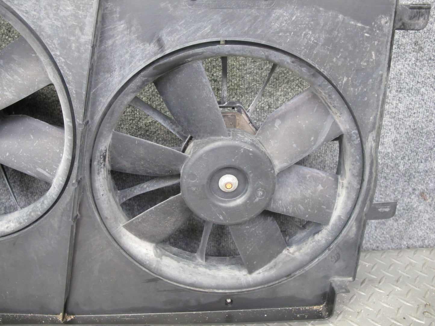 98-02 Chevrolet Camaro Z28 5.7 LS1 Engine Radiator Dual Cooling Fan & Shroud OEM