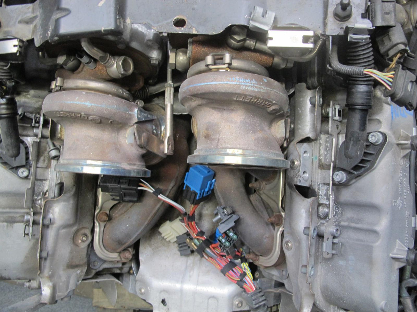 2013 BMW F10 550i N63 N63B44A 4.4L A/T Complete Engine Motor w Turbo 72k Miles