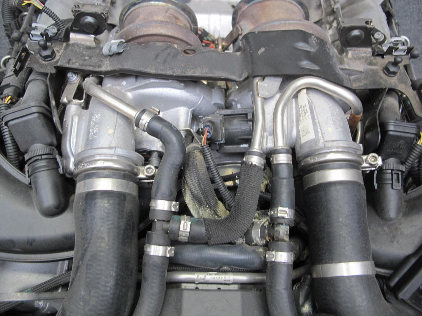 2013 BMW F10 550i N63 N63B44A 4.4L A/T Complete Engine Motor w Turbo 72k Miles