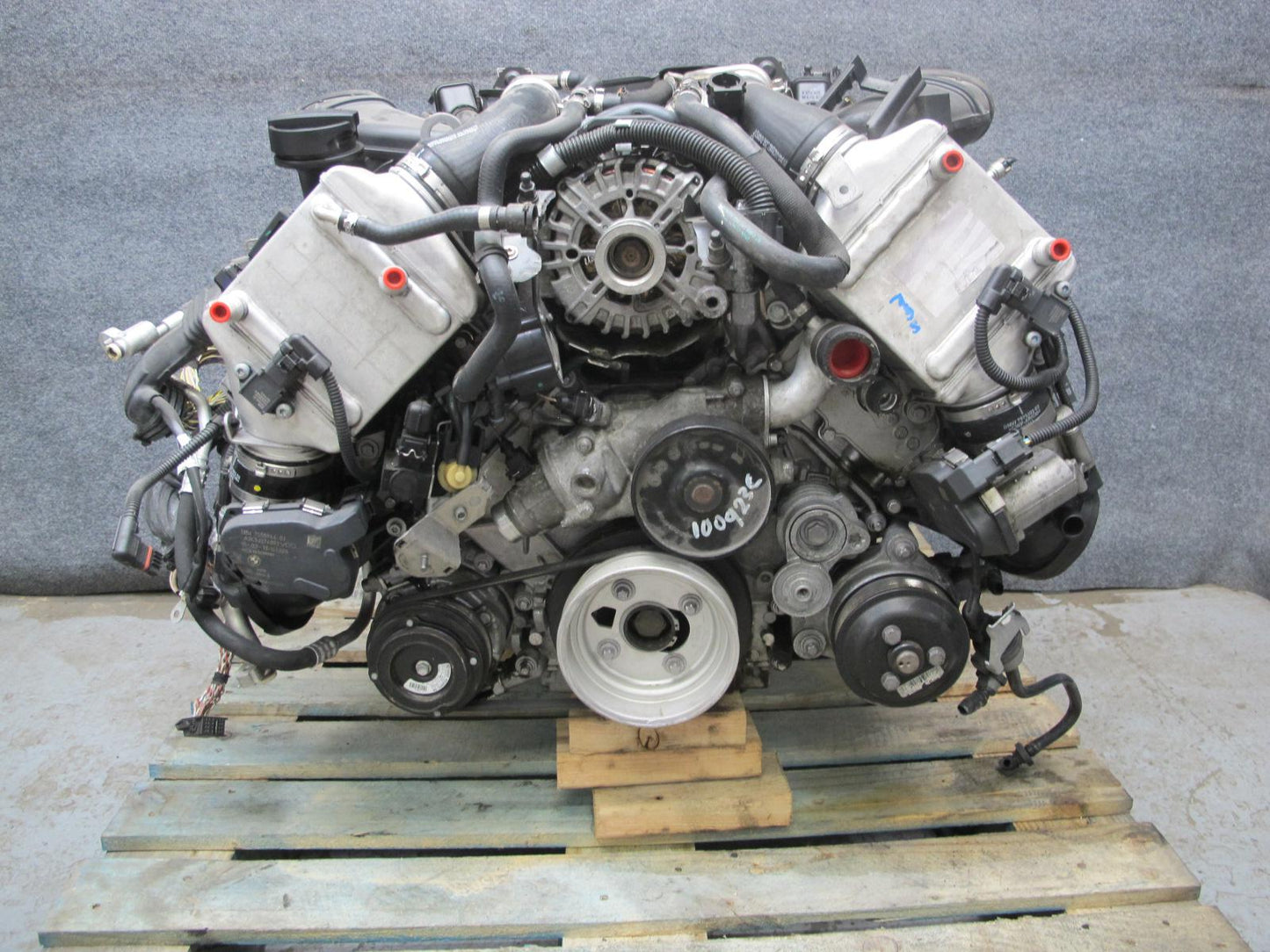 2013 BMW F10 550i N63 N63B44A 4.4L A/T Complete Engine Motor w Turbo 72k Miles