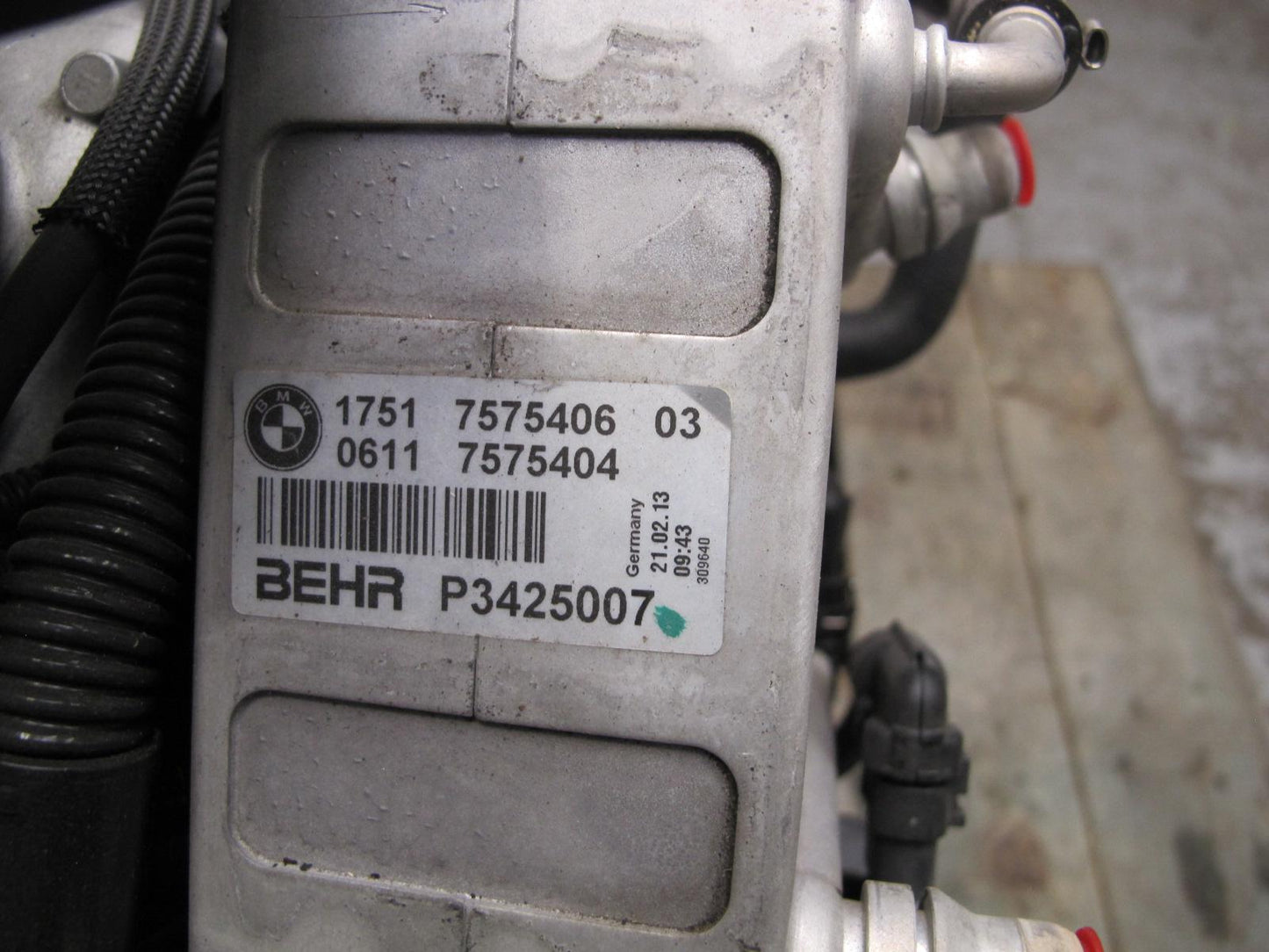 2013 BMW F10 550i N63 N63B44A 4.4L A/T Complete Engine Motor w Turbo 72k Miles