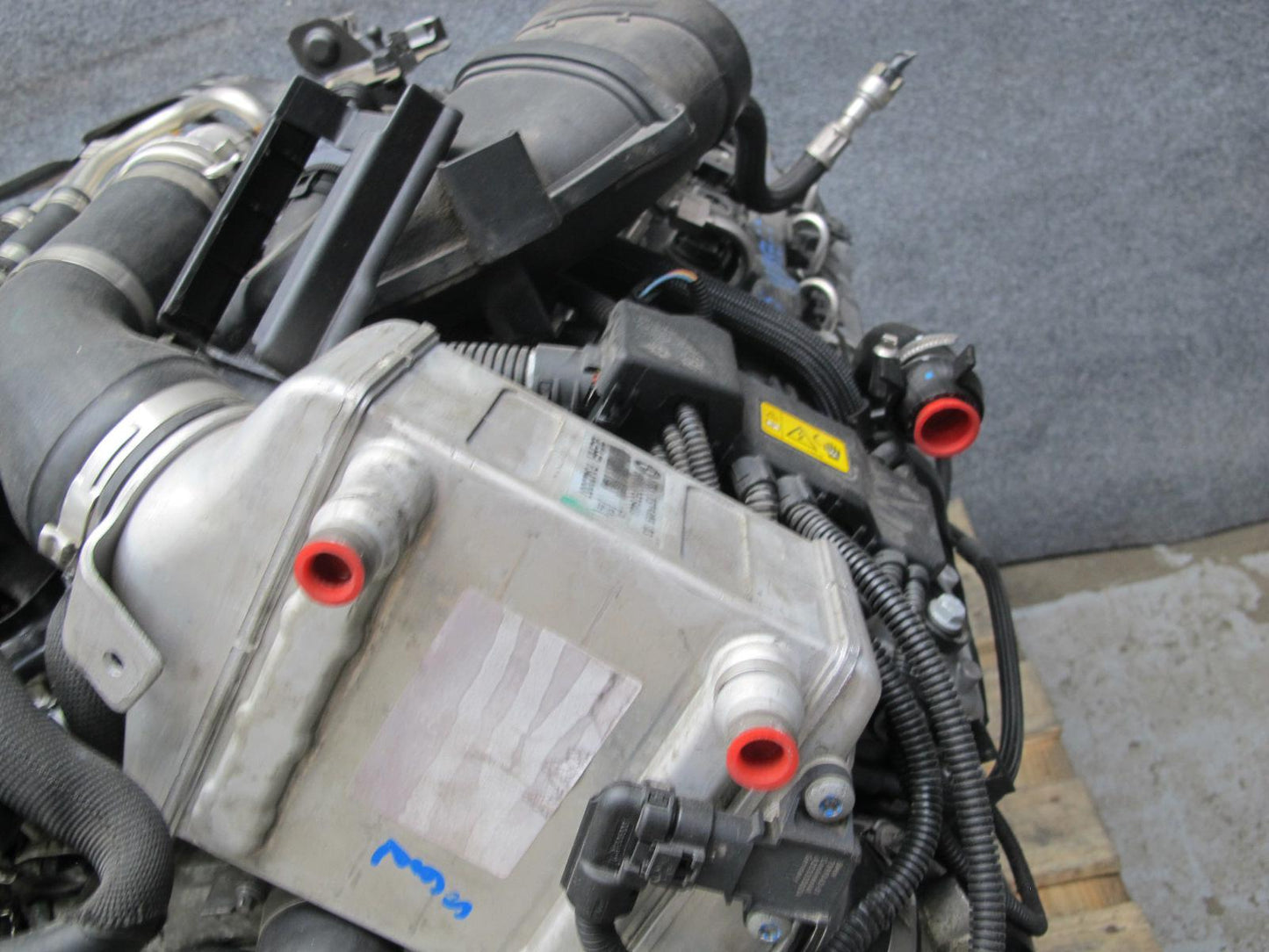 2013 BMW F10 550i N63 N63B44A 4.4L A/T Complete Engine Motor w Turbo 72k Miles