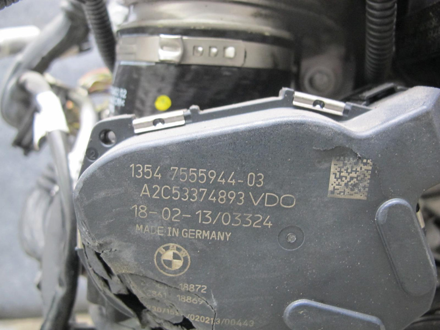 2013 BMW F10 550i N63 N63B44A 4.4L A/T Complete Engine Motor w Turbo 72k Miles