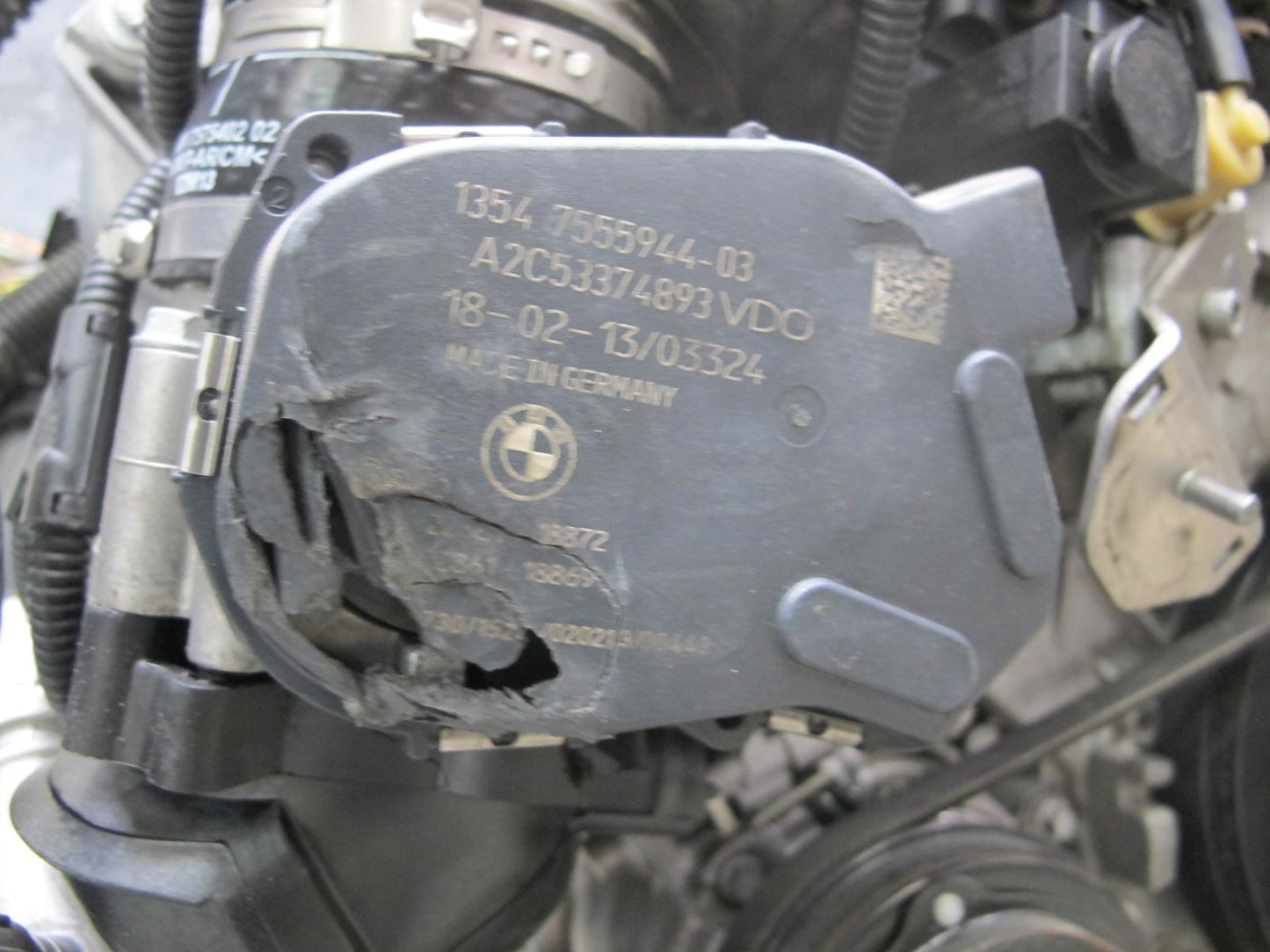 2013 BMW F10 550i N63 N63B44A 4.4L A/T Complete Engine Motor w Turbo 72k Miles