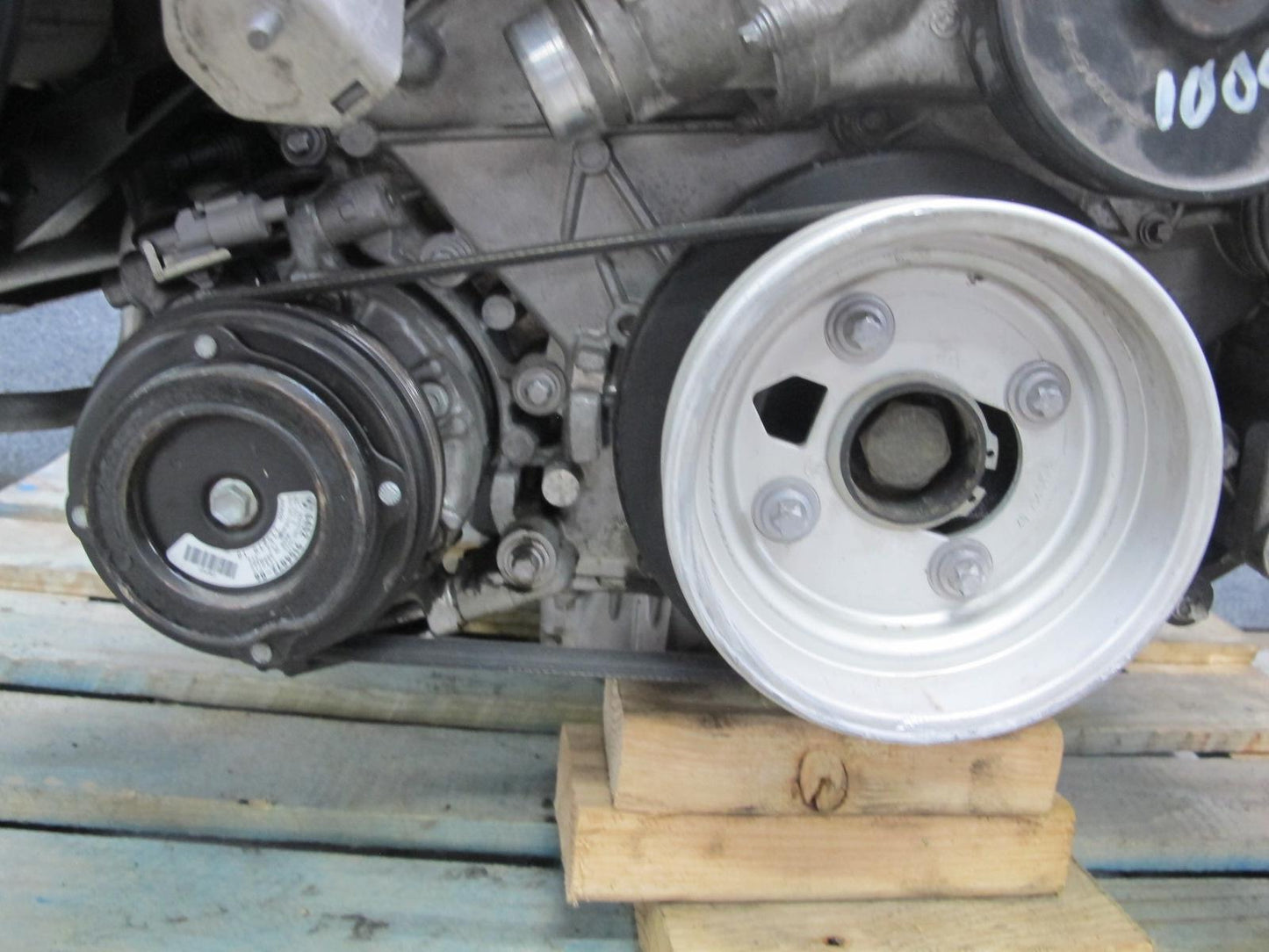 2013 BMW F10 550i N63 N63B44A 4.4L A/T Complete Engine Motor w Turbo 72k Miles