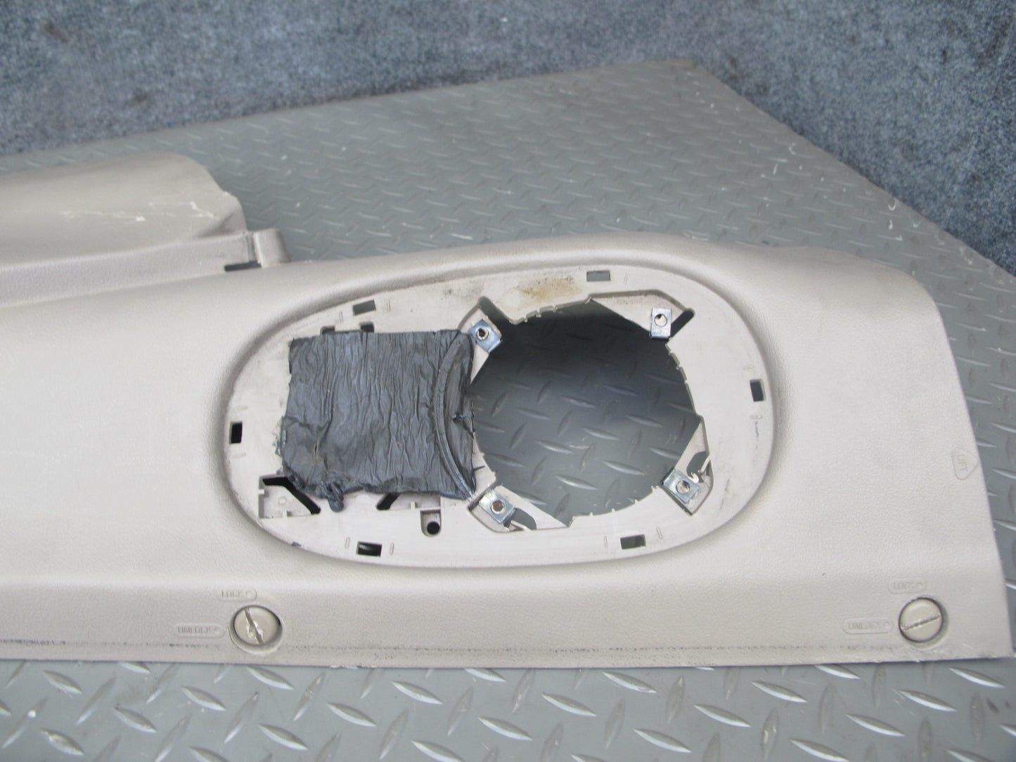 97-99 Chevrolet Camaro Coupe Rear Trunk Side Trim Panel Speaker Cover Set OEM