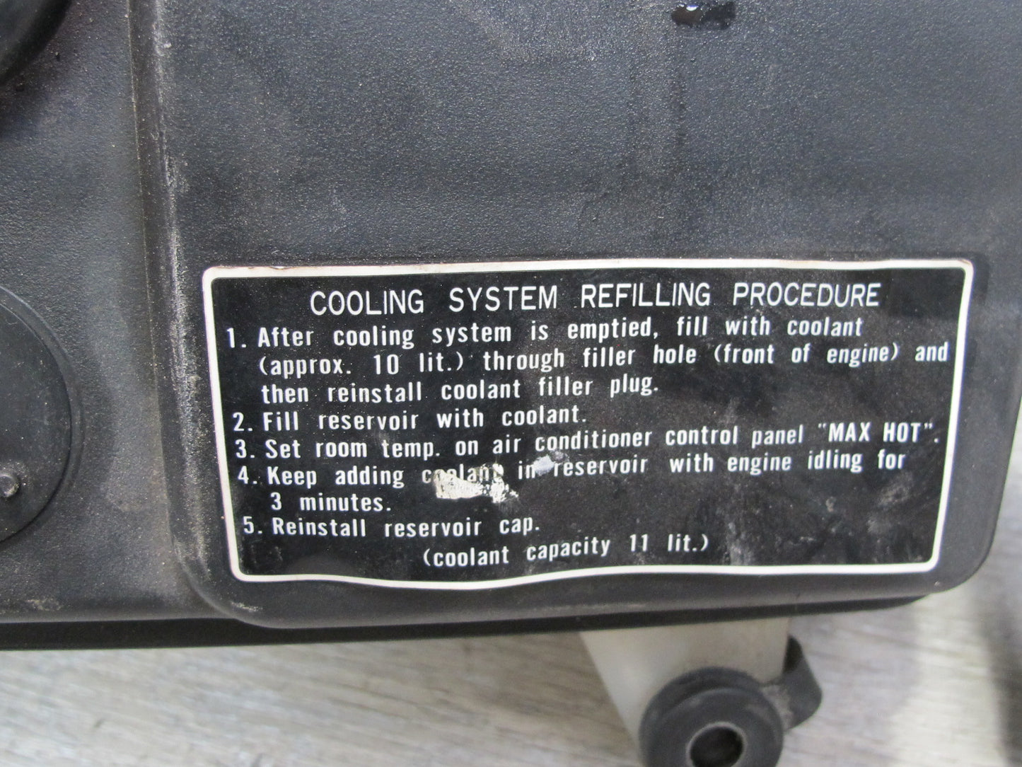 94-97 Lexus UZZ30L SC400 SC400 Engine Coolant Expansion Overflow Reservoir OEM