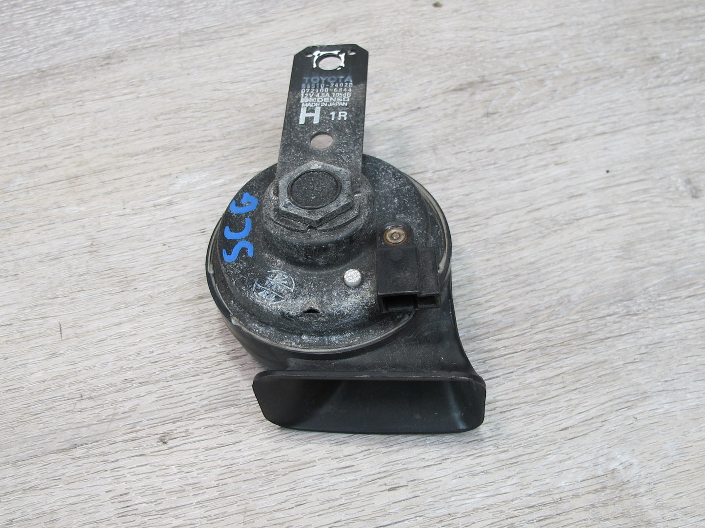 92-00 Lexus UZZ30L SC300 SC400 Set of 2 High & Low Tone Note Horn Signal OEM