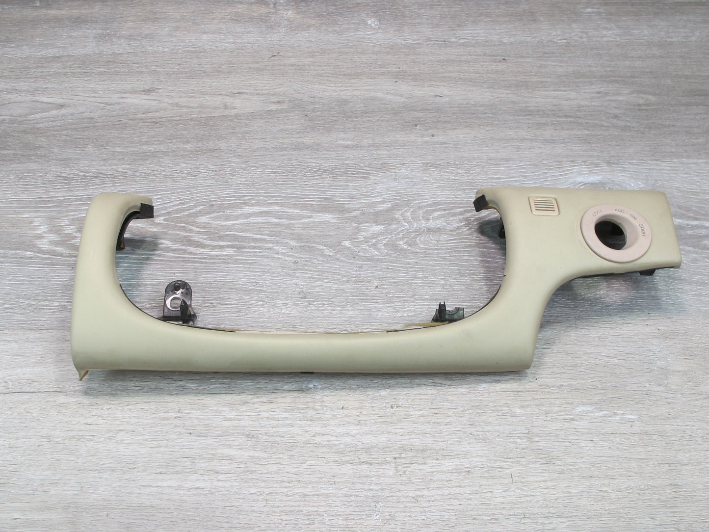 92-96 Lexus UZZ30L SC300 SC400 Dash Left Ignition Switch Trim Cover Ivory OEM