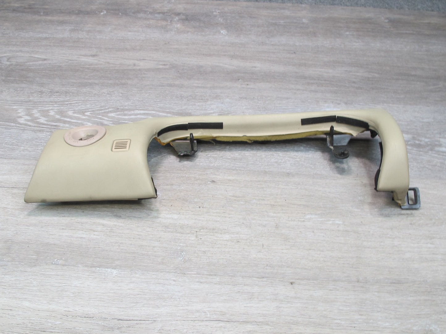 92-96 Lexus UZZ30L SC300 SC400 Dash Left Ignition Switch Trim Cover Ivory OEM