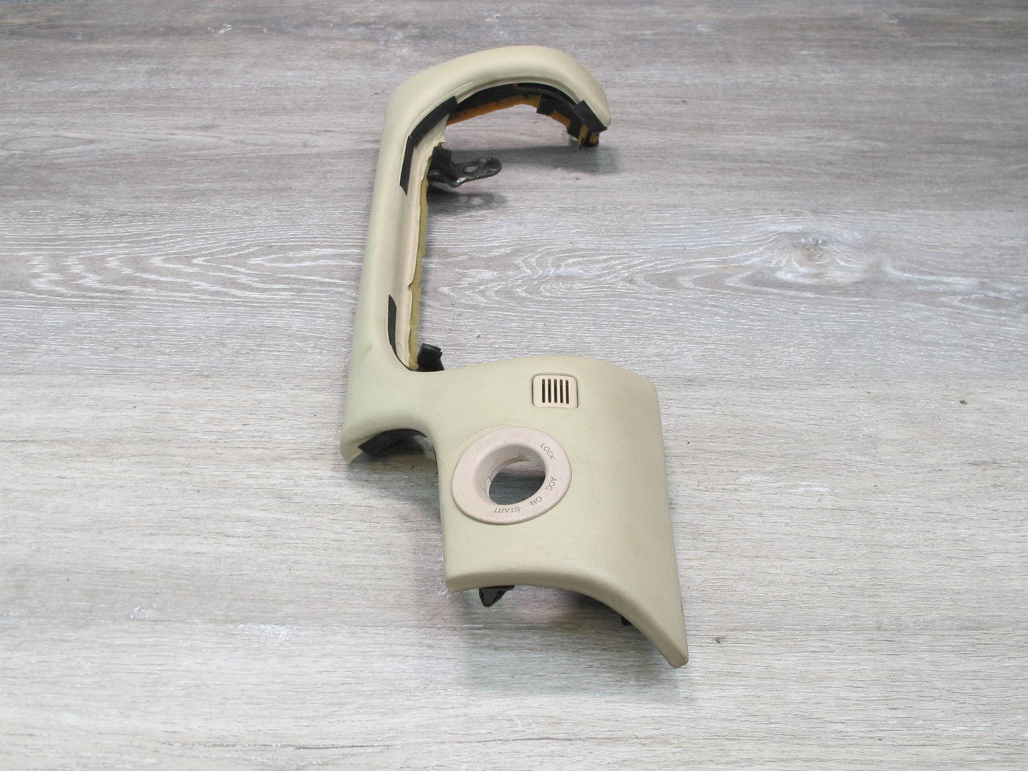 92-96 Lexus UZZ30L SC300 SC400 Dash Left Ignition Switch Trim Cover Ivory OEM