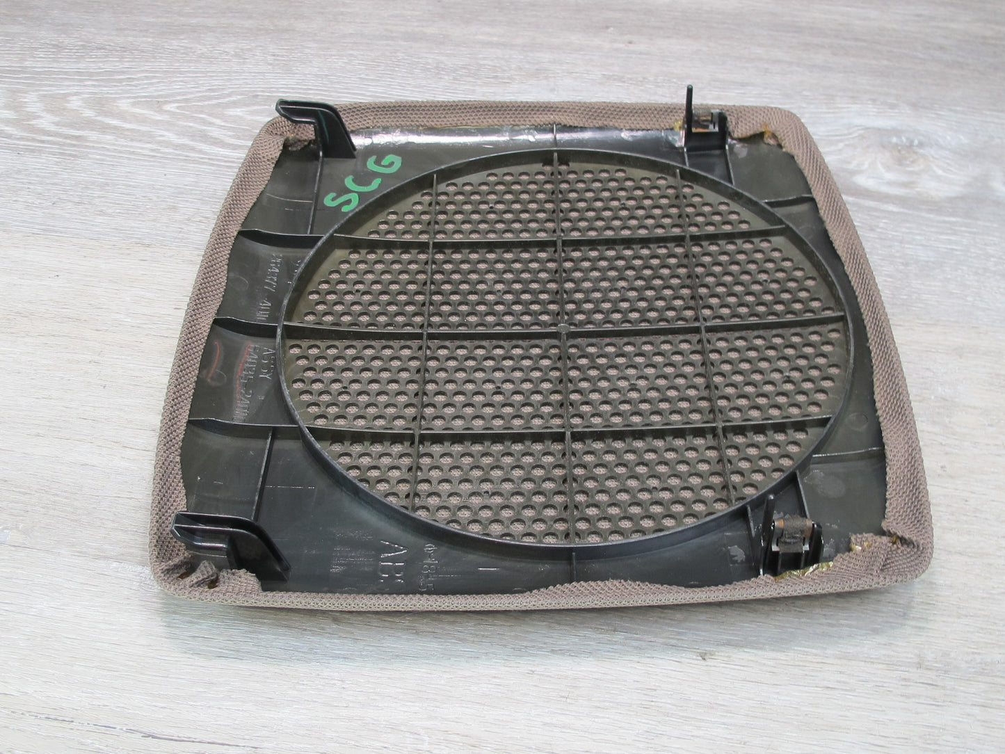 92-96 Lexus SC300 SC400 UZZ30L Rear Shelf Subwoofer Speaker Trim Cover Ivory OEM