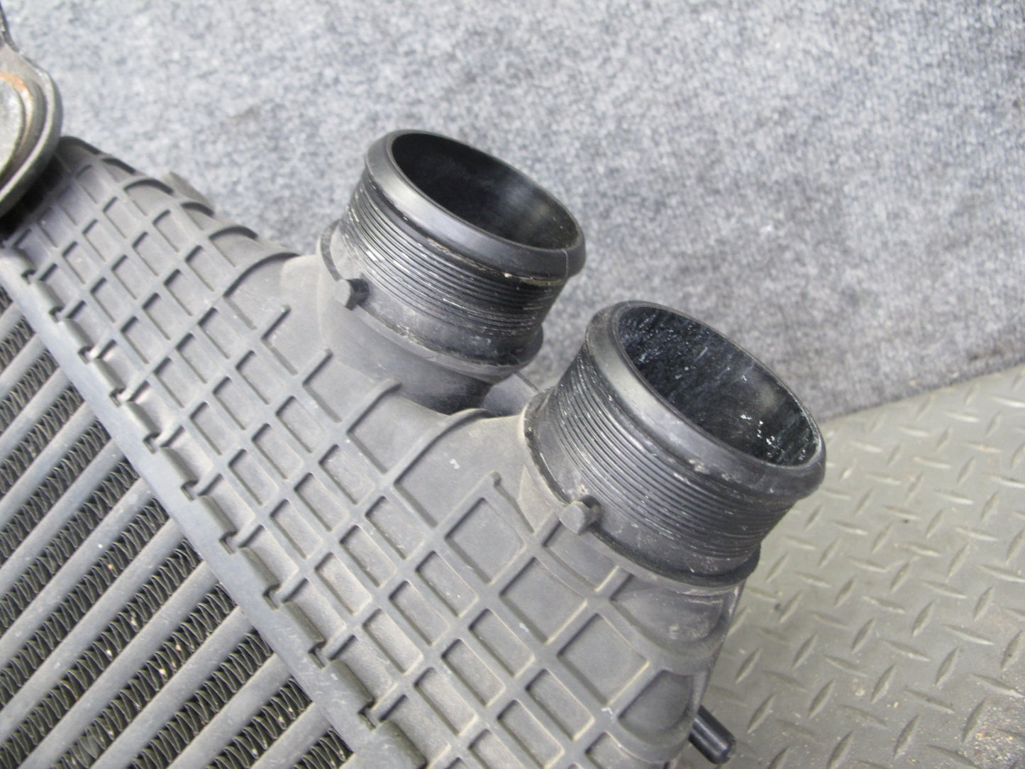 2017-2020 Maserati Levante M161 3.0L Left Intercooler w Shroud 16484793