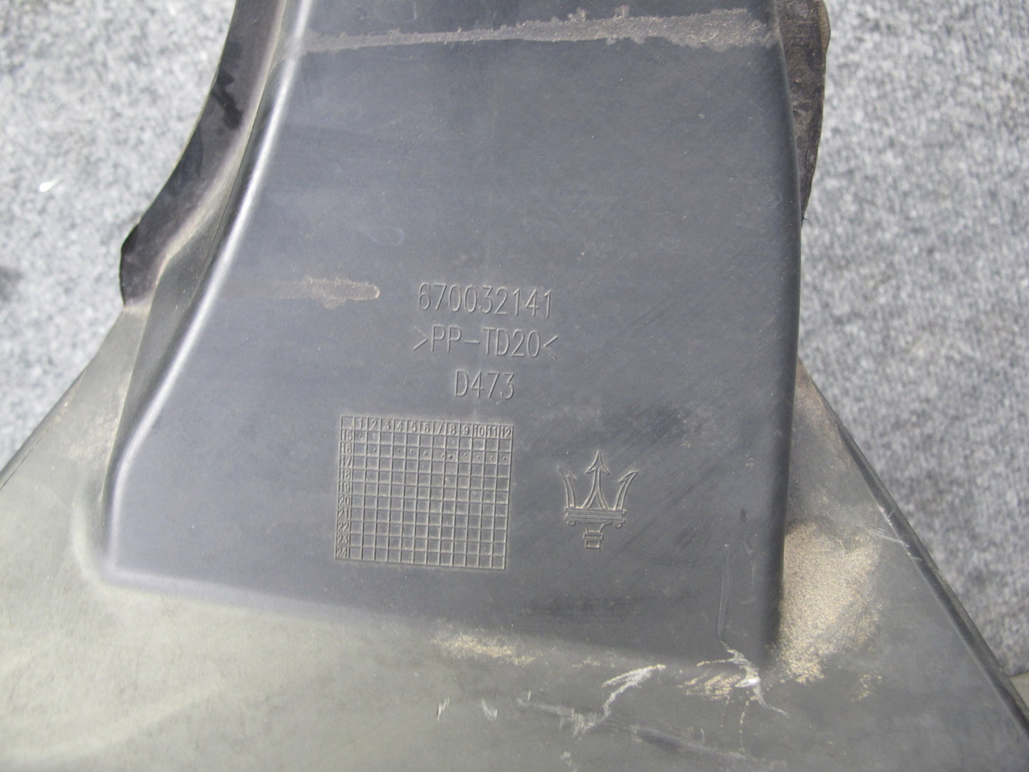 2017-2020 Maserati Levante M161 3.0L Left Intercooler w Shroud 16484793