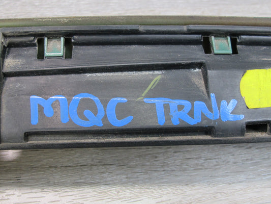 07-13 Mini Cooper R56 R58 R57 Rear Trunk Lid Trim Molding w License Light OEM