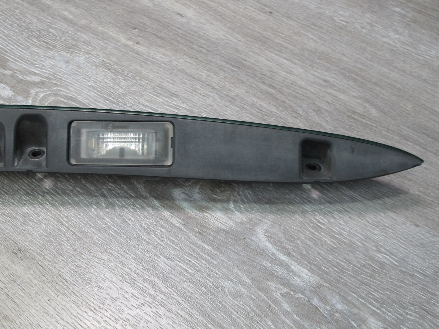07-13 Mini Cooper R56 R58 R57 Rear Trunk Lid Trim Molding w License Light OEM