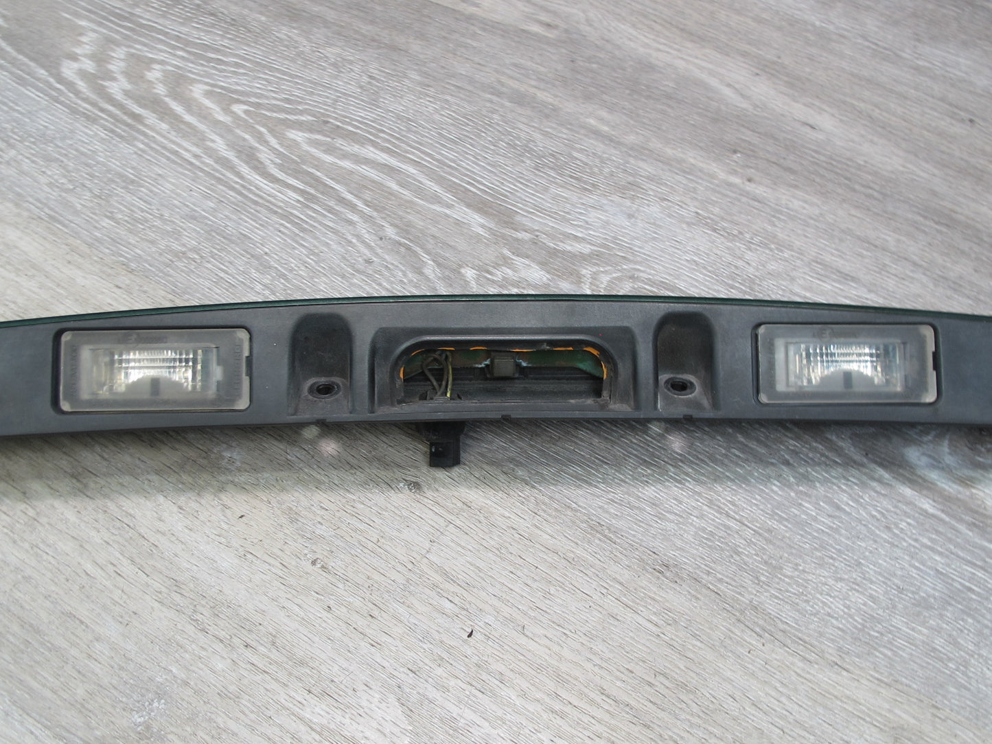 07-13 Mini Cooper R56 R58 R57 Rear Trunk Lid Trim Molding w License Light OEM