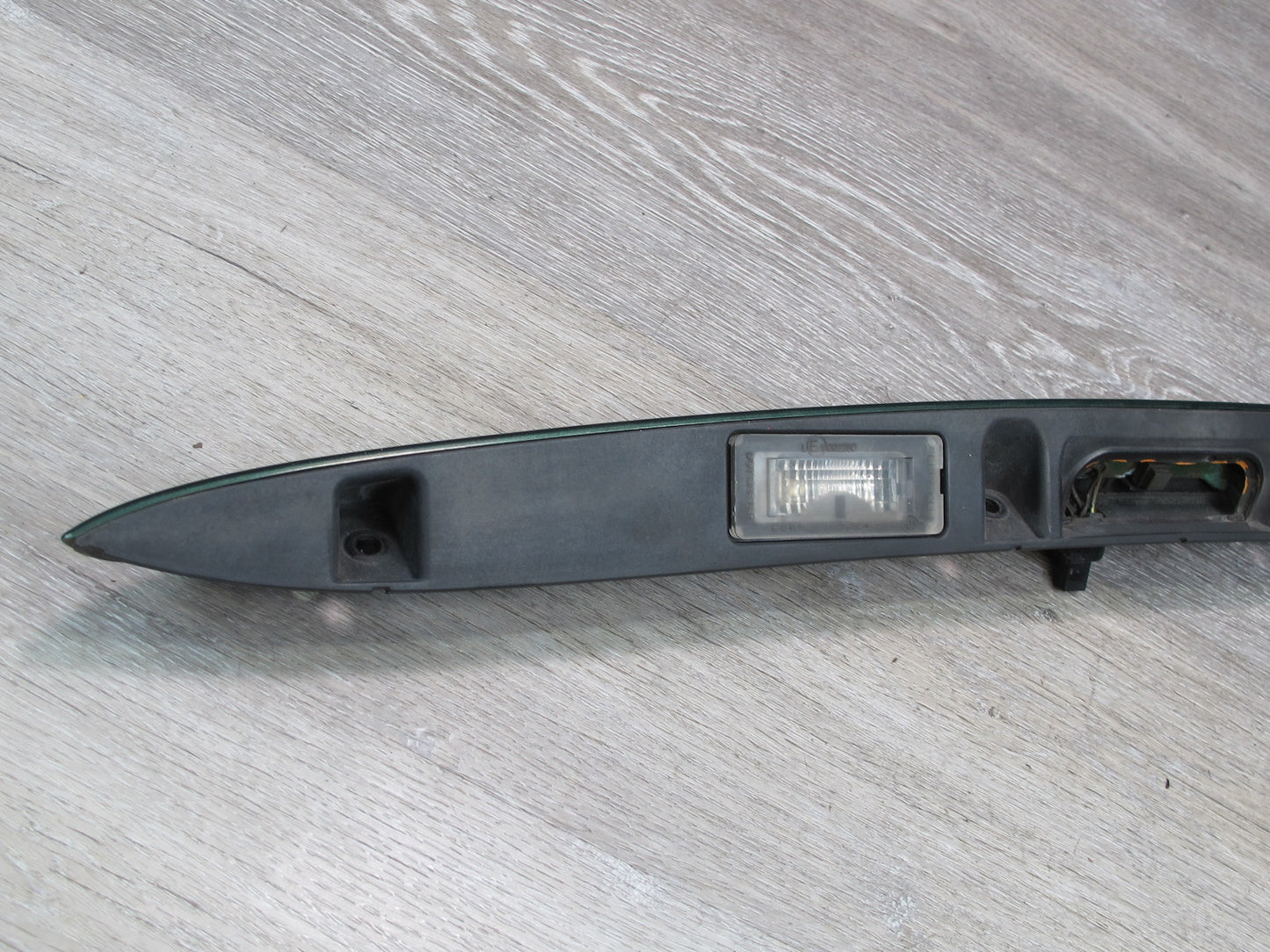 07-13 Mini Cooper R56 R58 R57 Rear Trunk Lid Trim Molding w License Light OEM