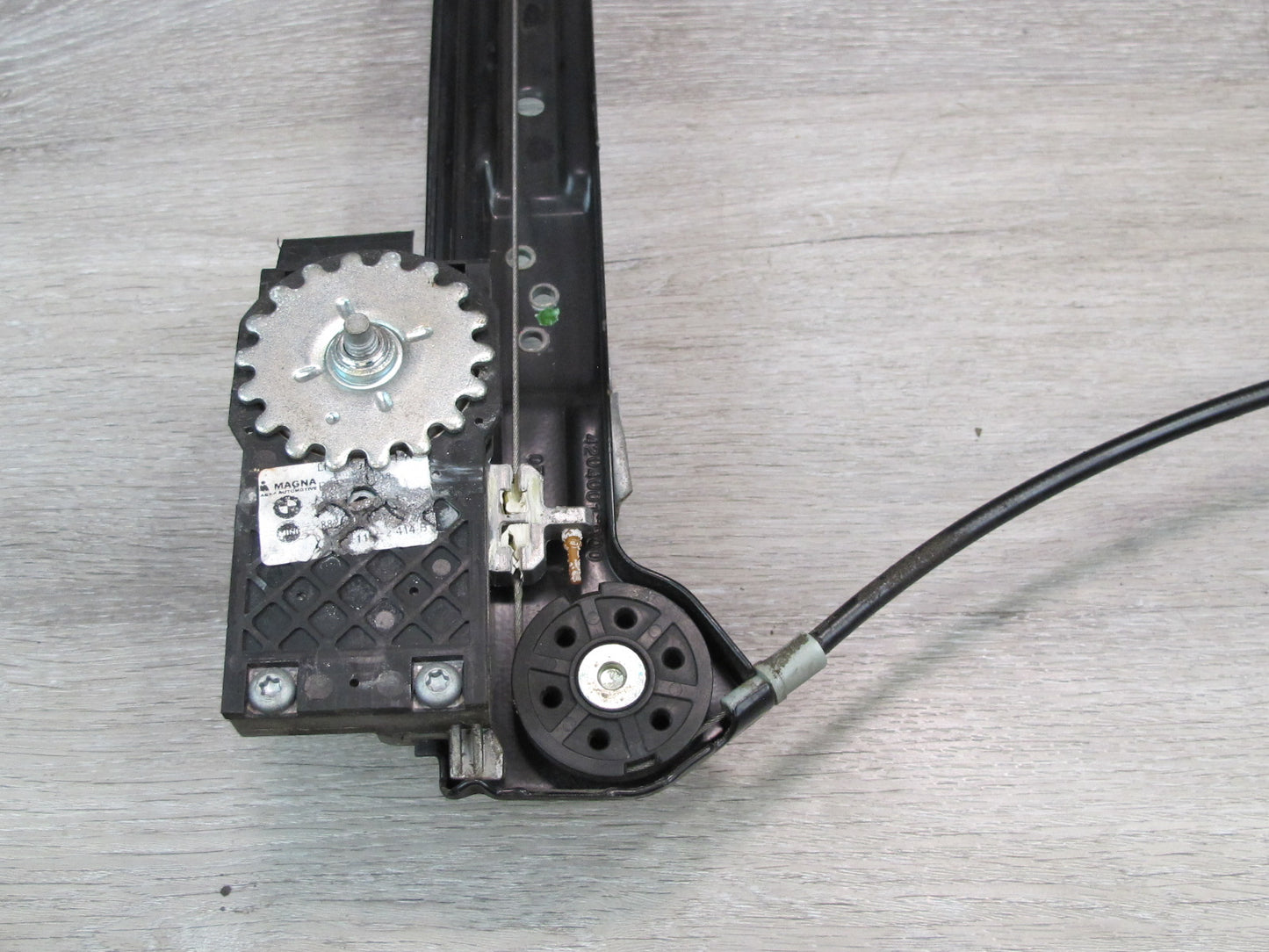 07-15 Mini Cooper R55 R56 R57 Front Left Door Window Regulator w Motor OEM
