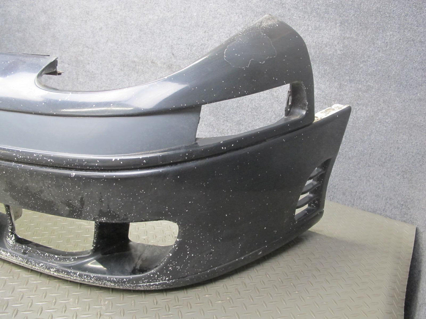 91-93 Mitsubishi 3000GT Front Bumper Cover Black OEM