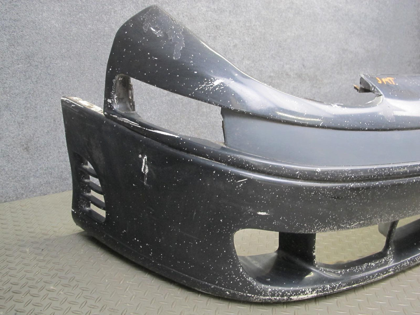 91-93 Mitsubishi 3000GT Front Bumper Cover Black OEM