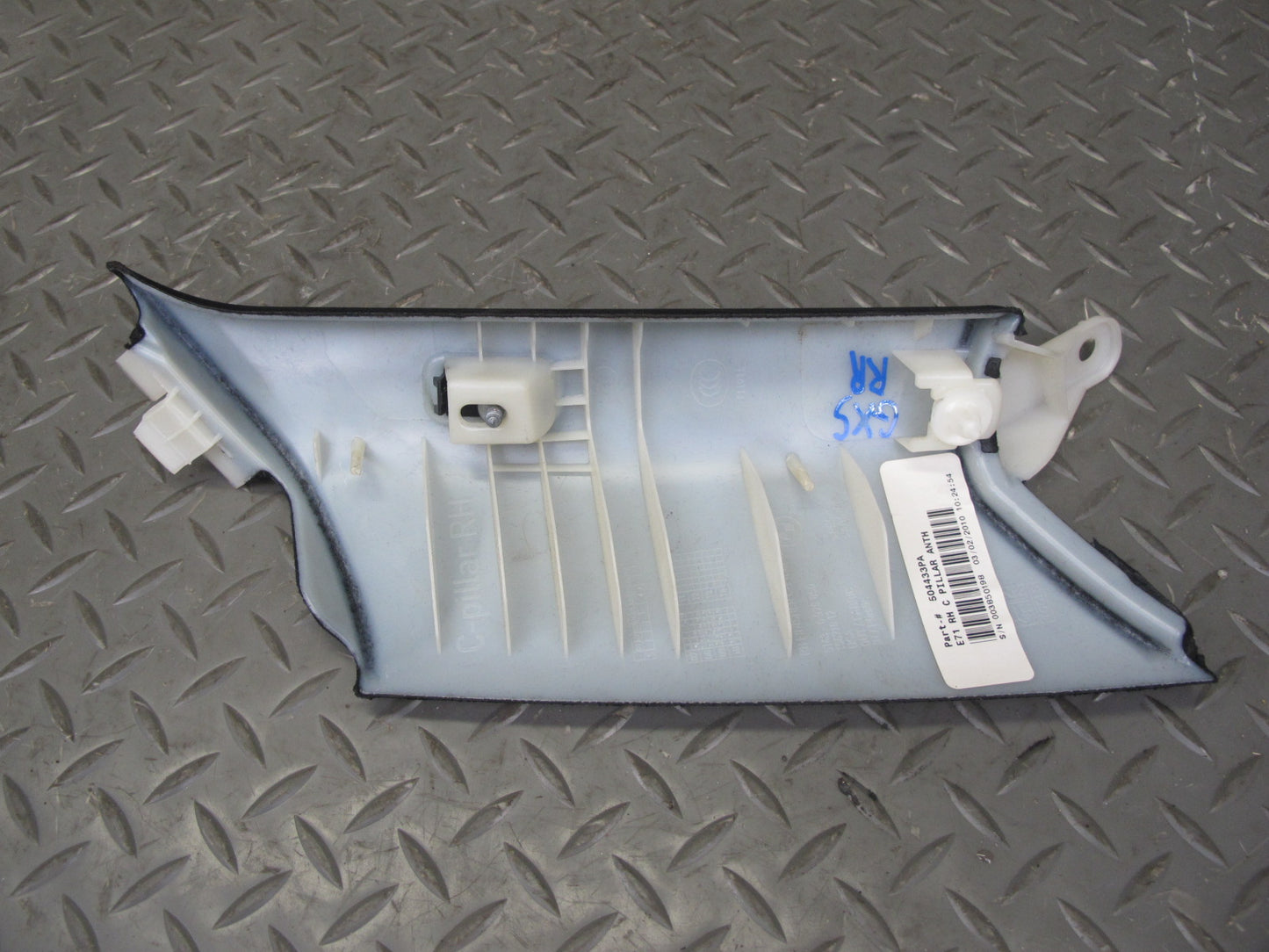 2008-2014 BMW E71 E72 X6 Rear Left & Right Interior C Pillar Trim Panel Set of 2
