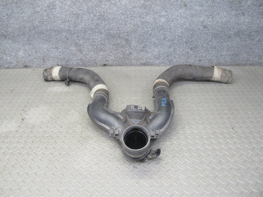 2017-2020 Maserati Levante M161 3.0L Center Air Intake Duct w Hoses & Sensor