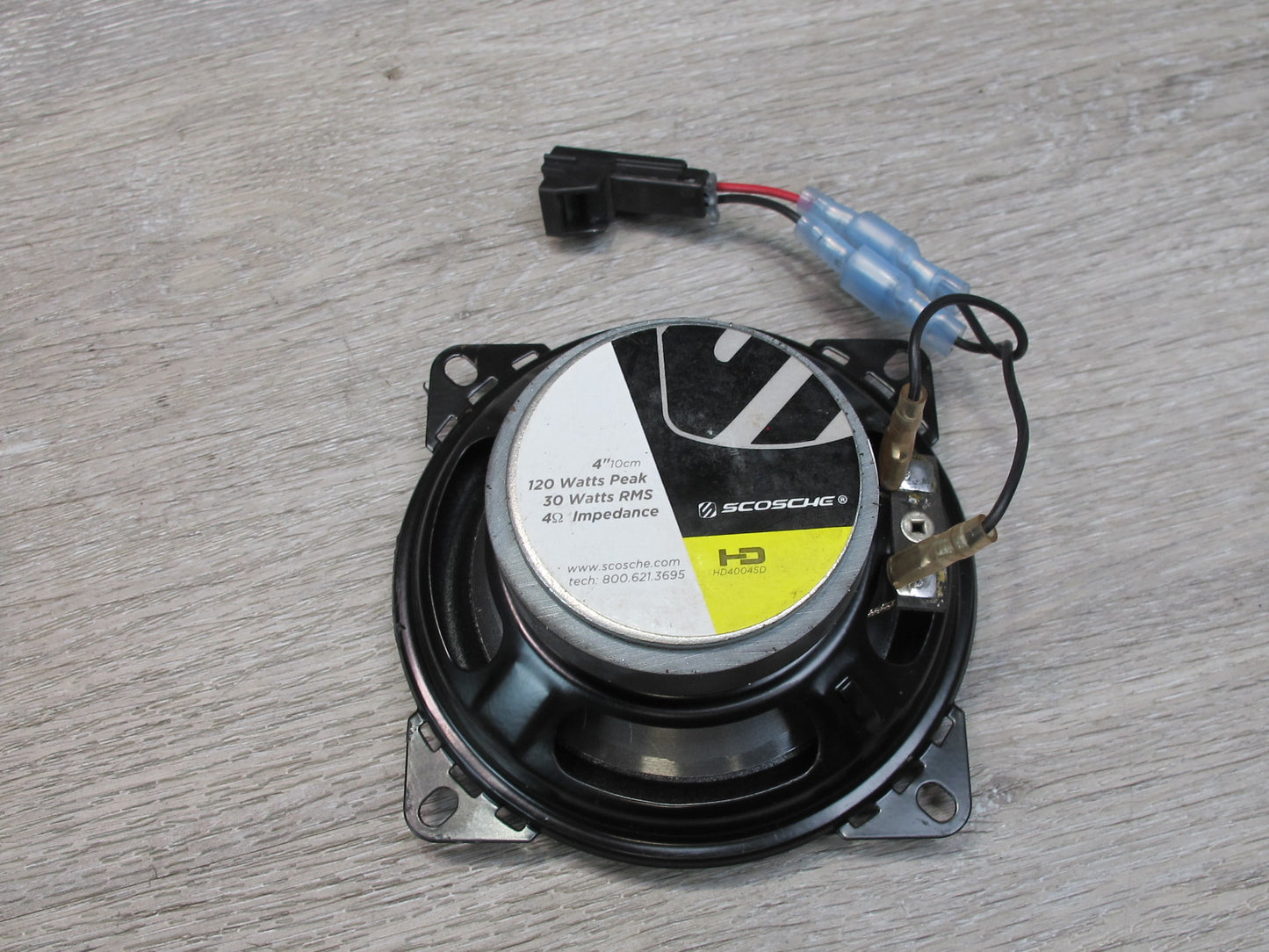 Set of 6 Scosche HD6504SD & HD4004SD 6.5-6.75" & 4" Speaker