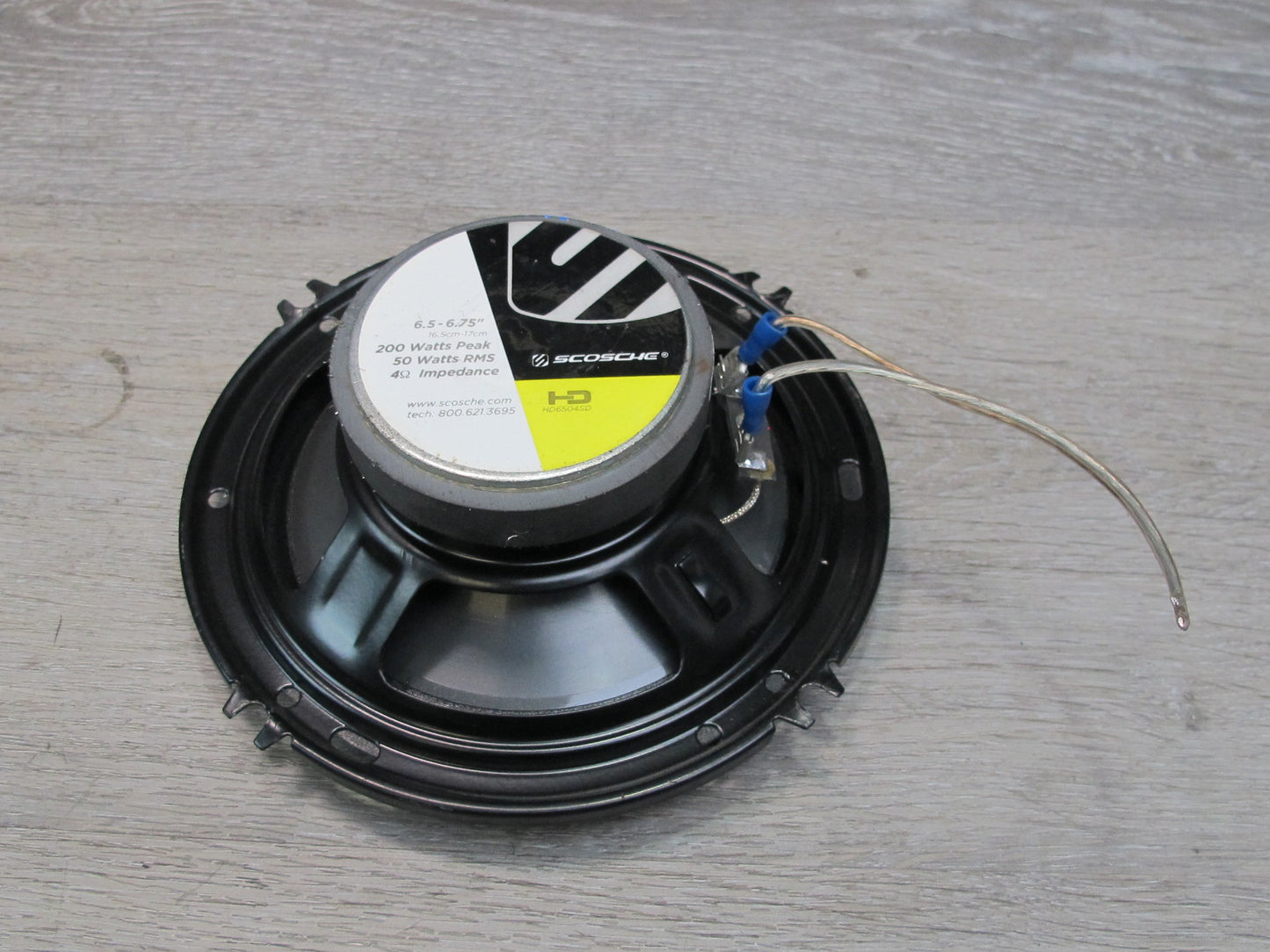 Set of 6 Scosche HD6504SD & HD4004SD 6.5-6.75" & 4" Speaker