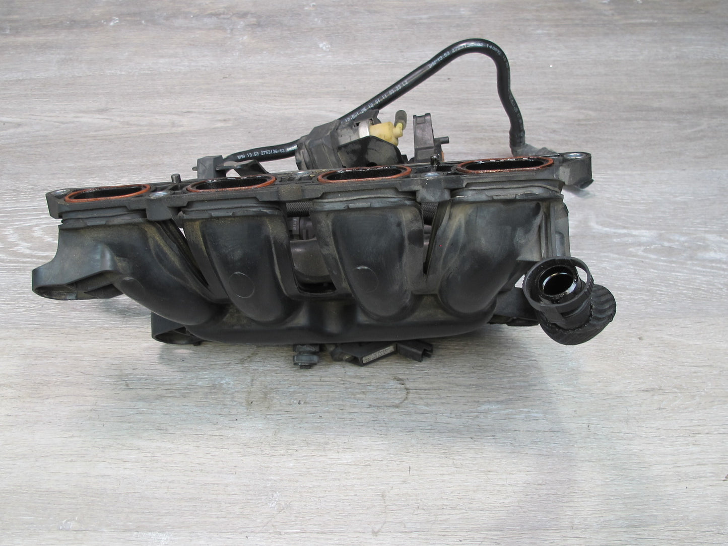 11-13 Mini JCW R55 R56 R57 N14 Air Intake Manifold w Pressure Sensor & Valve OEM