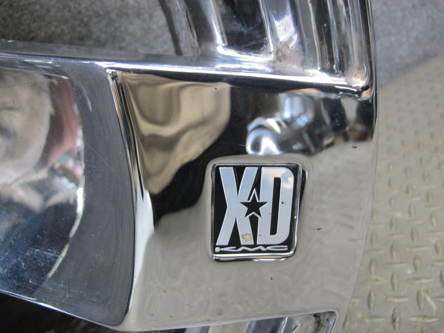 XD KMC XD775 Rockstar Chrome 22" R22 Wheel Rim 22X12J 8X165.1 ET-44