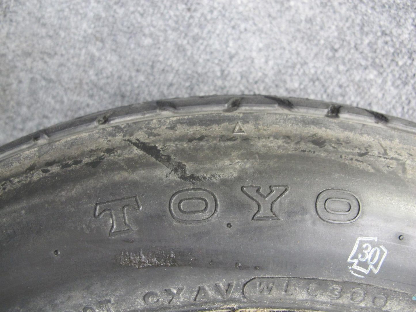 91-99 Mitsubishi 3000GT Spare Tire R16 16" D16 Wheel Donut 16x4 135/90 D16 OEM